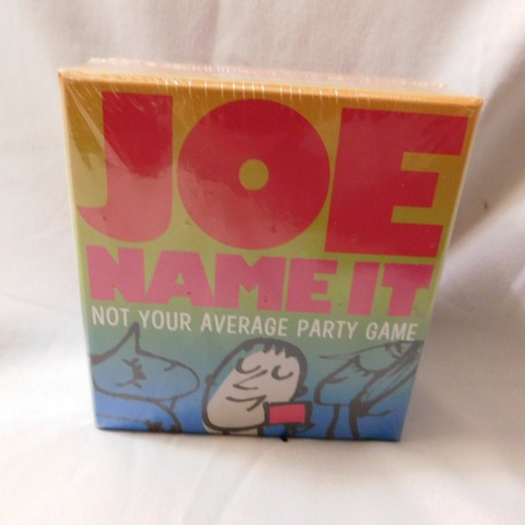 Joe Name It Not Your Average Party Trivia Card Game NEW - Picture 1 of 3